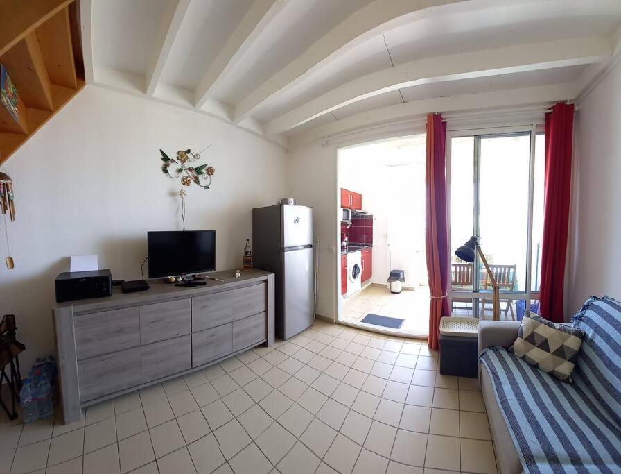 Studio T1 Bis La Belle Vue, Vue Mer, Wifi, Plage A 50M 勒穆莱 外观 照片